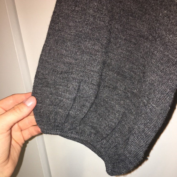 Grey sweater dress - Picture 3 of 4